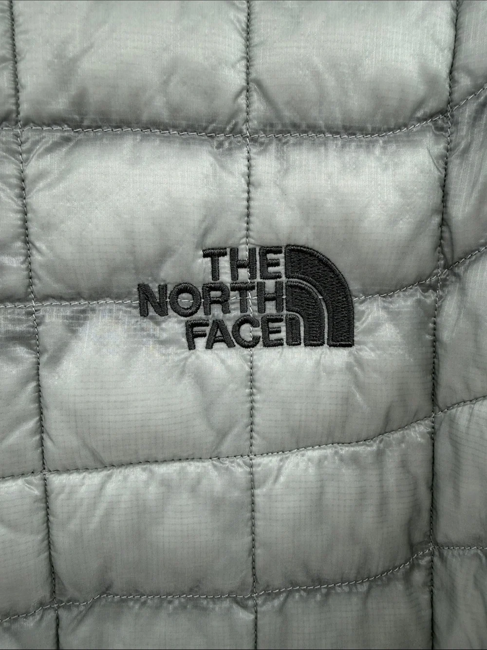 The North Face Men's Thermoball Quilted Jacket - Gray - Large